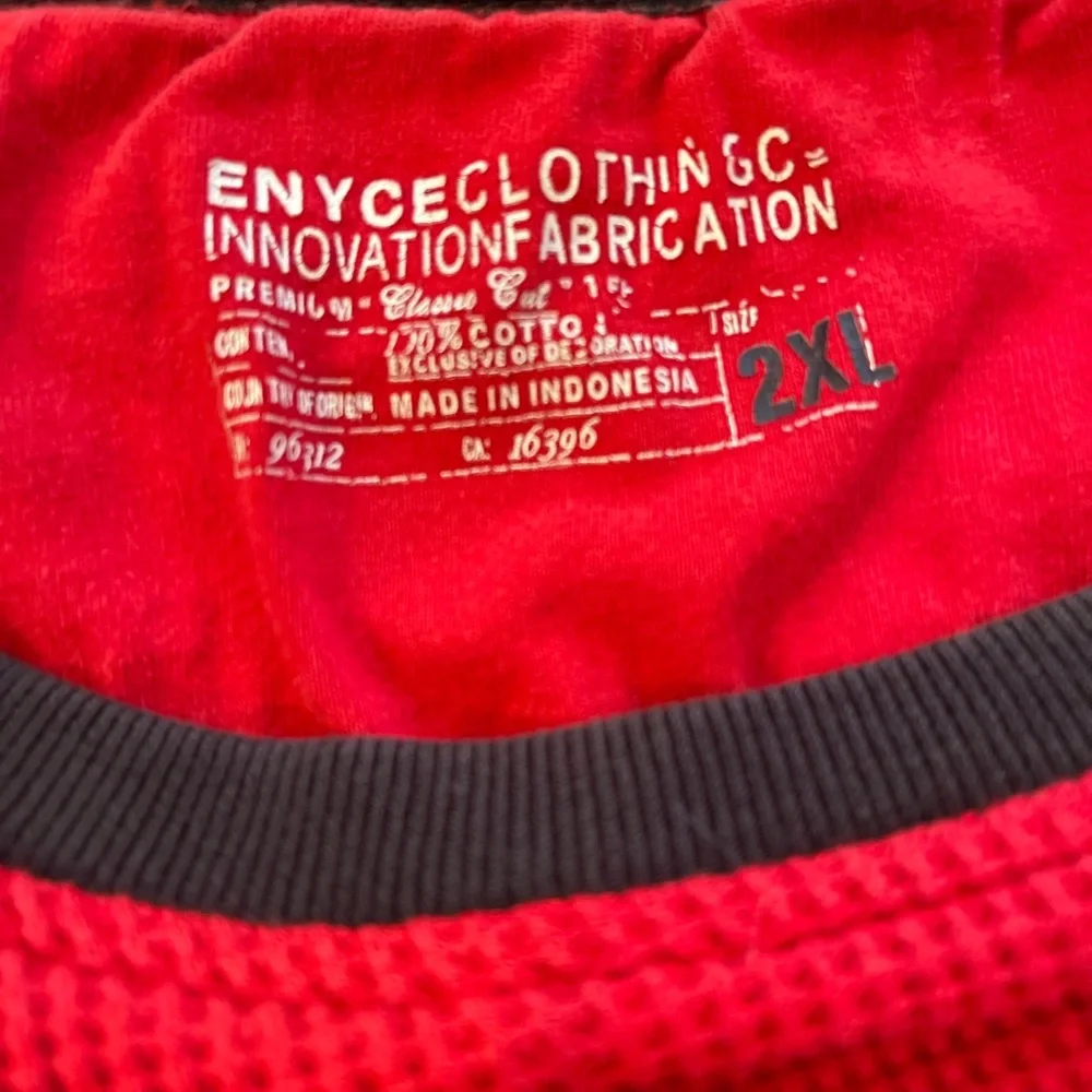 Vintage Enyce Long-sleeve 2XL Thermal Style Shirt: Streetwear: FUBU: Streetwear - Picture 4 of 6